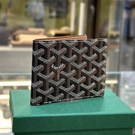 goyard bifold wallet cost|goyard zipper wallet.